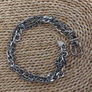 Thick Belt Chain Necklace